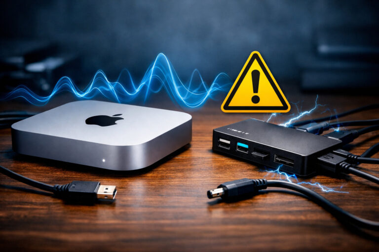 Quick Tip: High-Pitched Noise on Mac Mini M4 Pro? Check Your USB Hub